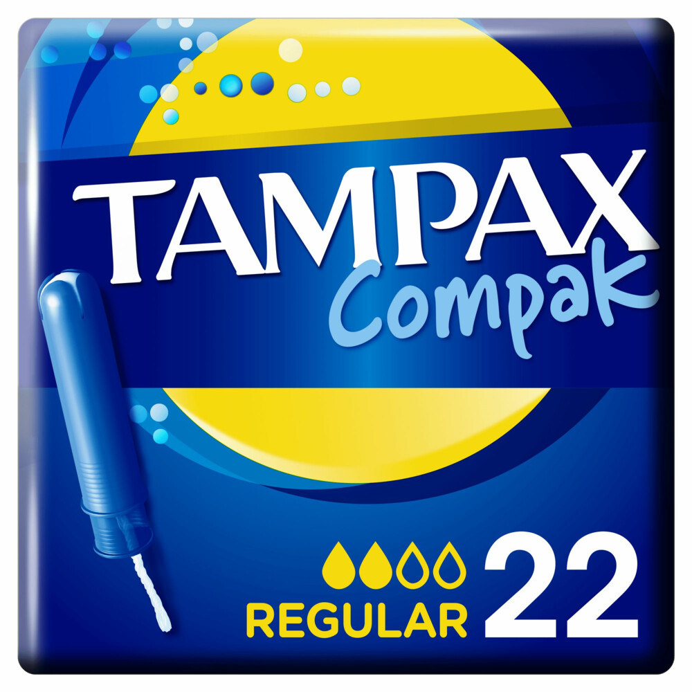 Tampax Tampons Compak Regular22 stuks