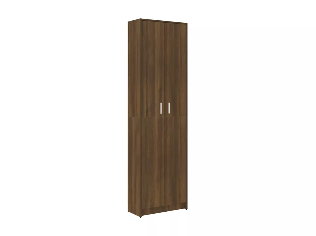 Garde-robe couloir Chêne marron 55x25x189 Bois d'ingénierie