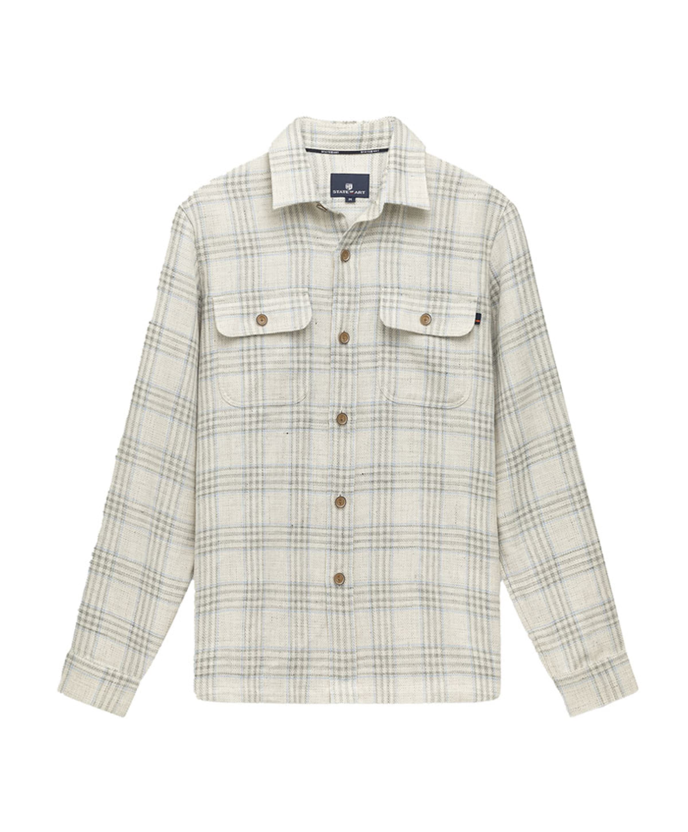 State of Art Heren overshirt beige