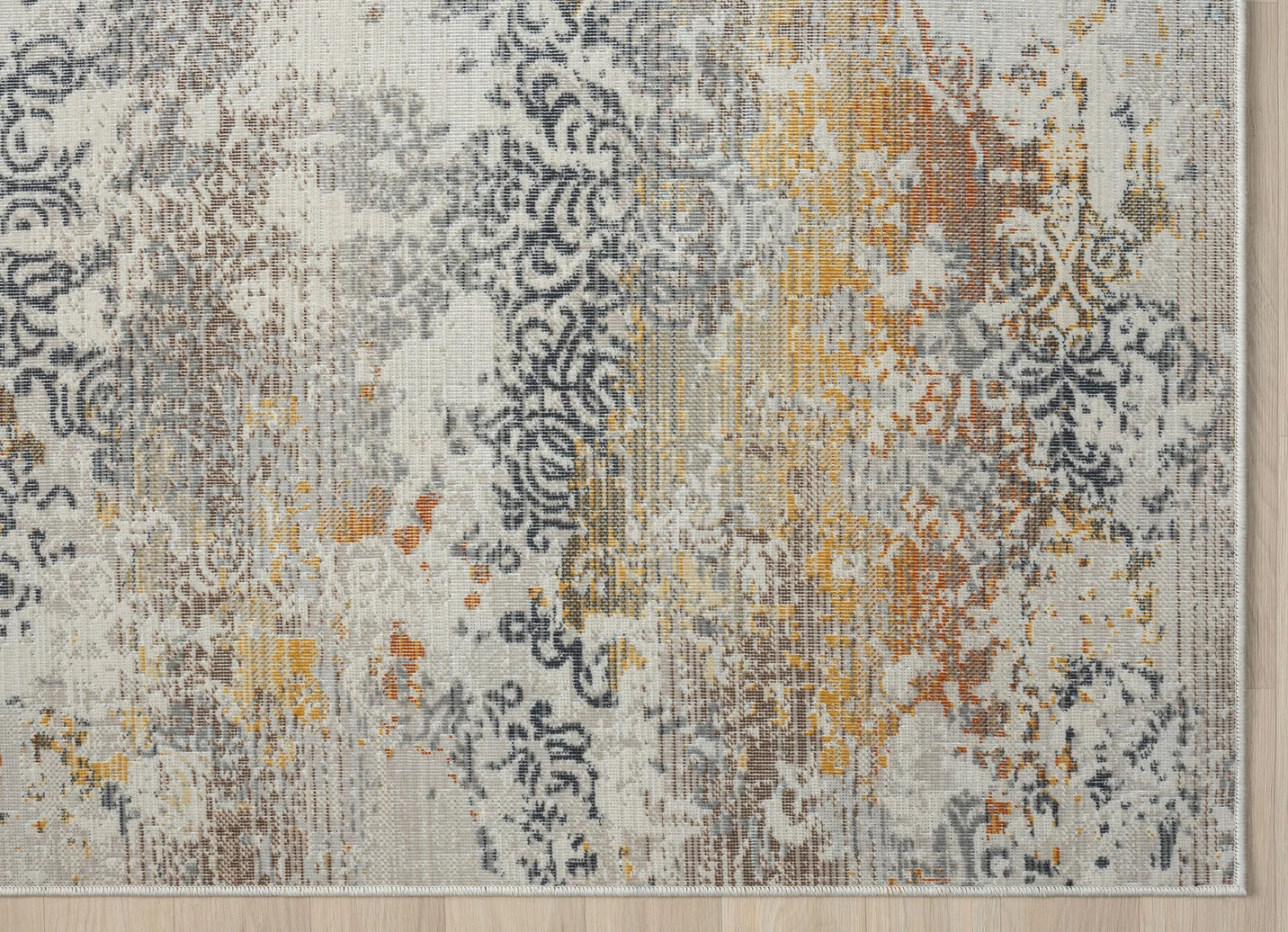 Robuster Teppich im modernen Used-Look