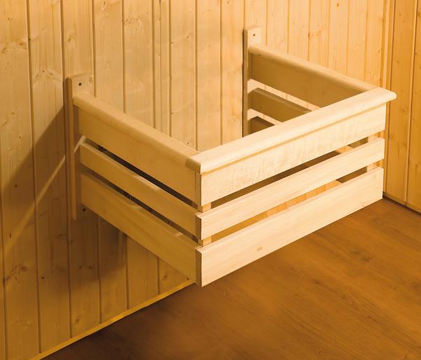 Weka Sauna Bergen mit Glastür