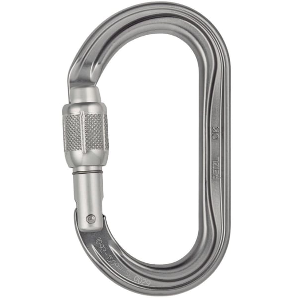 Mousqueton escalade PETZL OK SCREW-LOCK