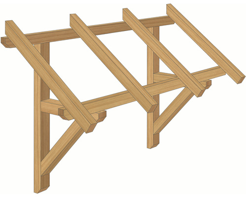 RORO luifel IMST 2000x950x1240 mm sparren onbehandeld