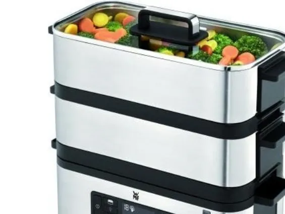 WMF KITCHENminis Vitalis E -höyrykeitin