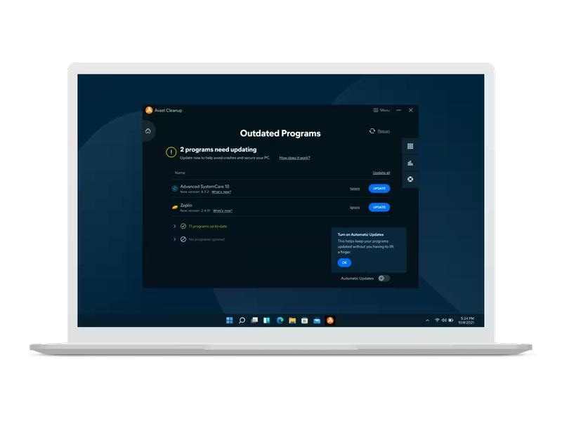 Avast Cleanup Premium ESD, Vollversion, 10 Geräte, 1 Jahr Alles, was Sie brauchen, damit Ihre Geräte wieder wie am ersten Tag laufen
