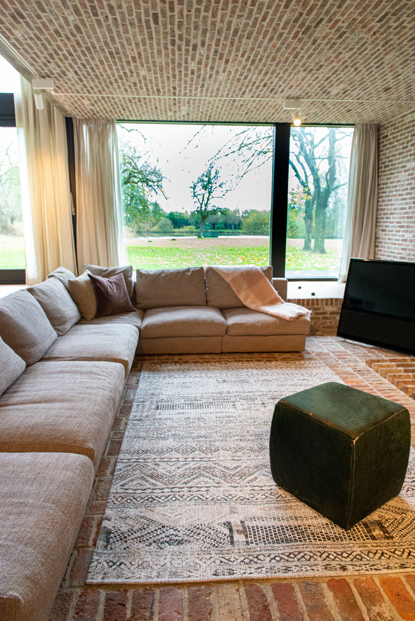 Ecorugs vloerkleed Kilim wit 200x280 cm