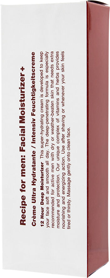 Recipe For Men Facial Moisturizer   75 ml.