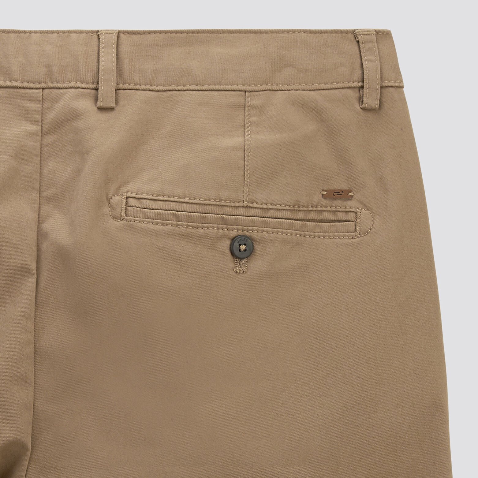 Pantalon chino regular Beige