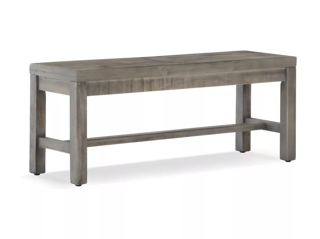 Banc 2 places Bois Marron - Sidéline Décoration d'Autrefois