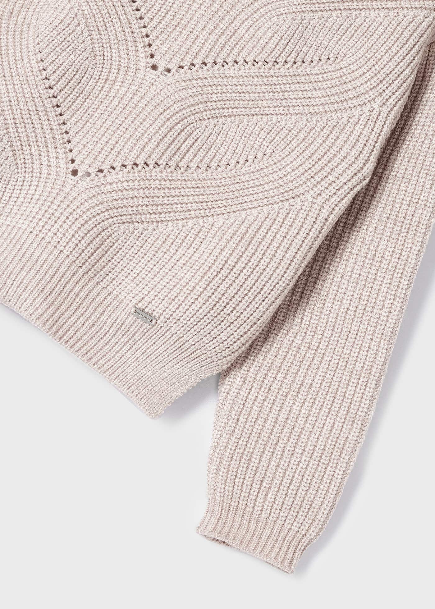 Vestido de tule com suéter para meninas