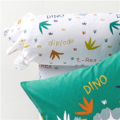 Linge de lit enfant dinosaures - BECQUET CRÉATION.