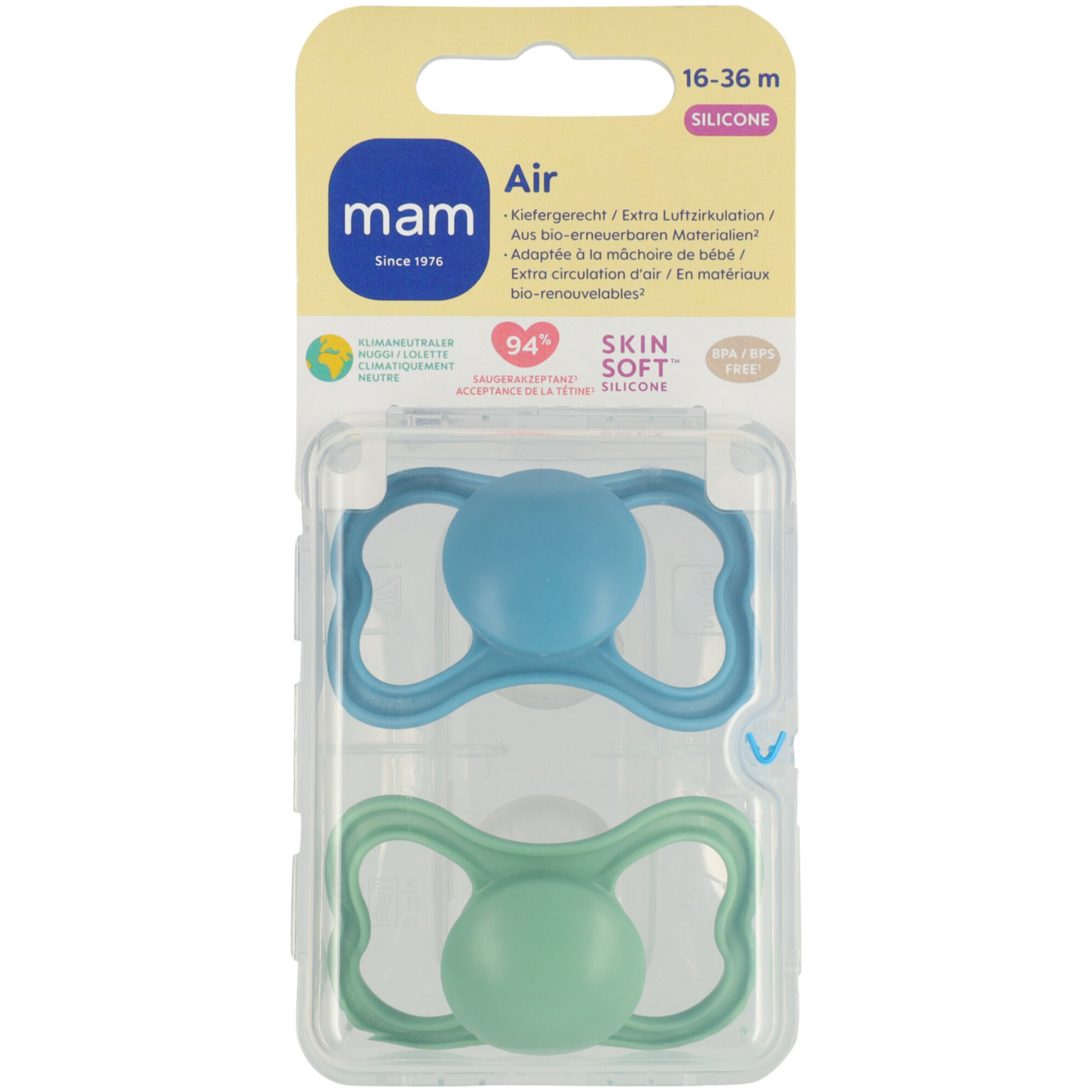 Mam Air Nuggi Boy 16-36m