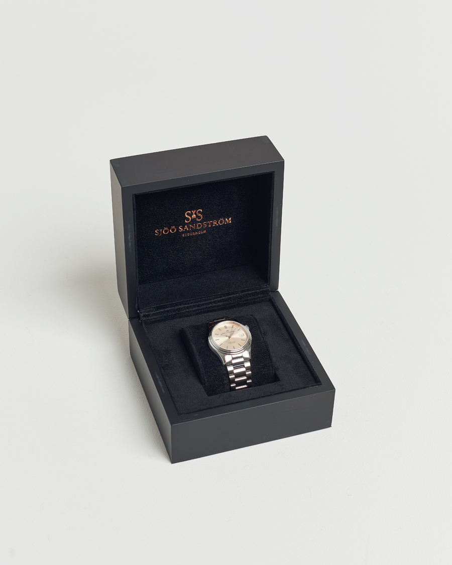 Sjöö Sandström Royal Steel Classic 36mm Sand and Steel