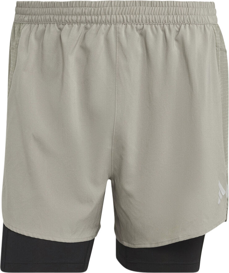 adidas Designed 4 Running 2-in-1 shorts Grøn