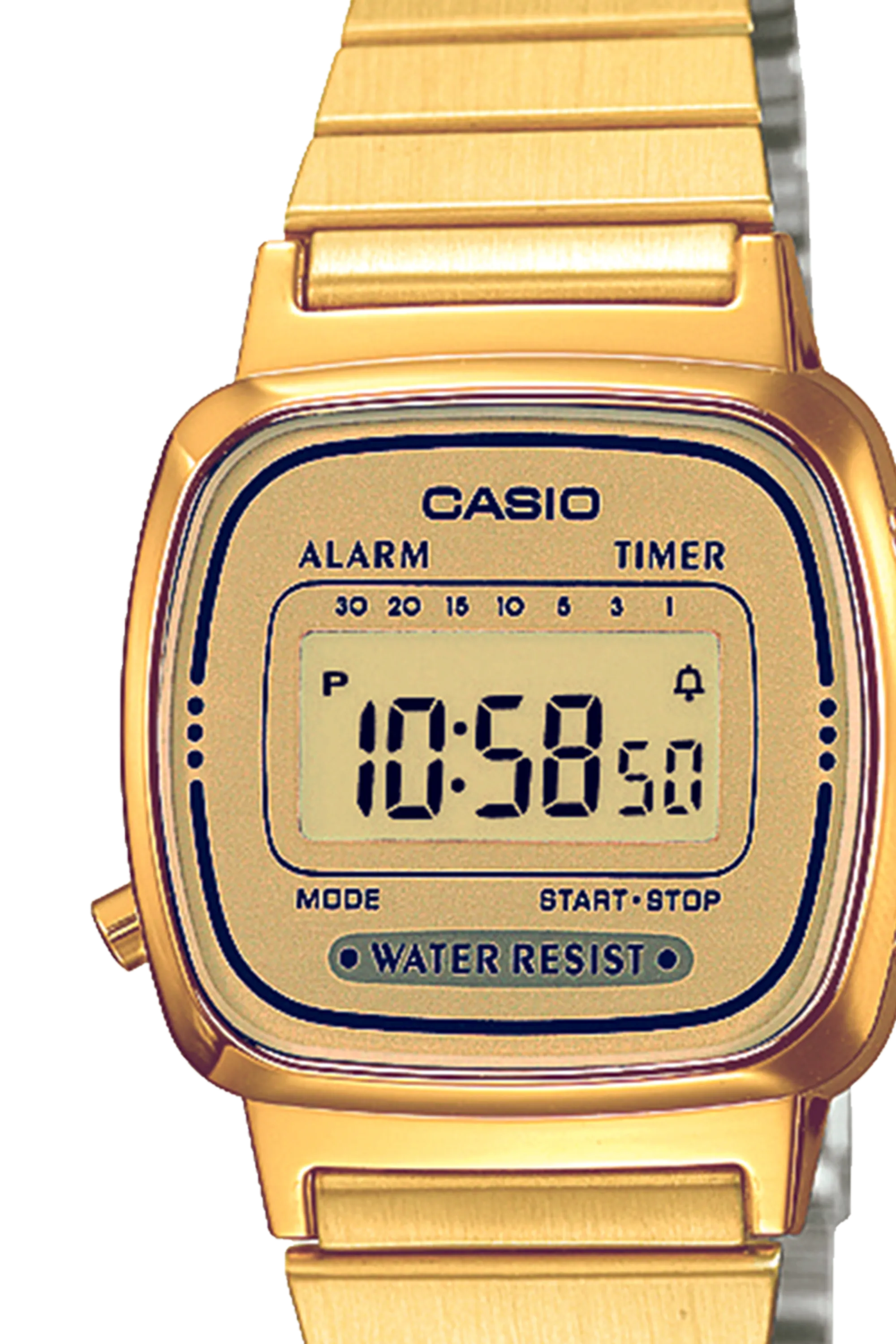 CASIO VINTAGE Montre LA670WEGA 9EF Doré