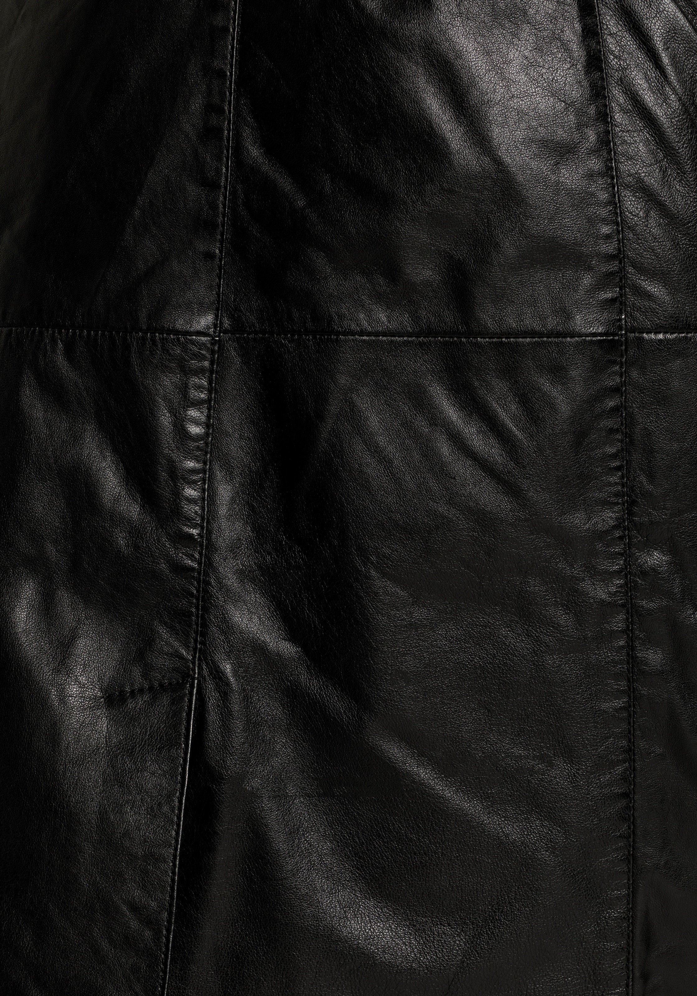 Mauritius Ledermantel »GWTaruh OT«, 2 Stk. femininer Leder-Trenchcoat mit Bindegürtel