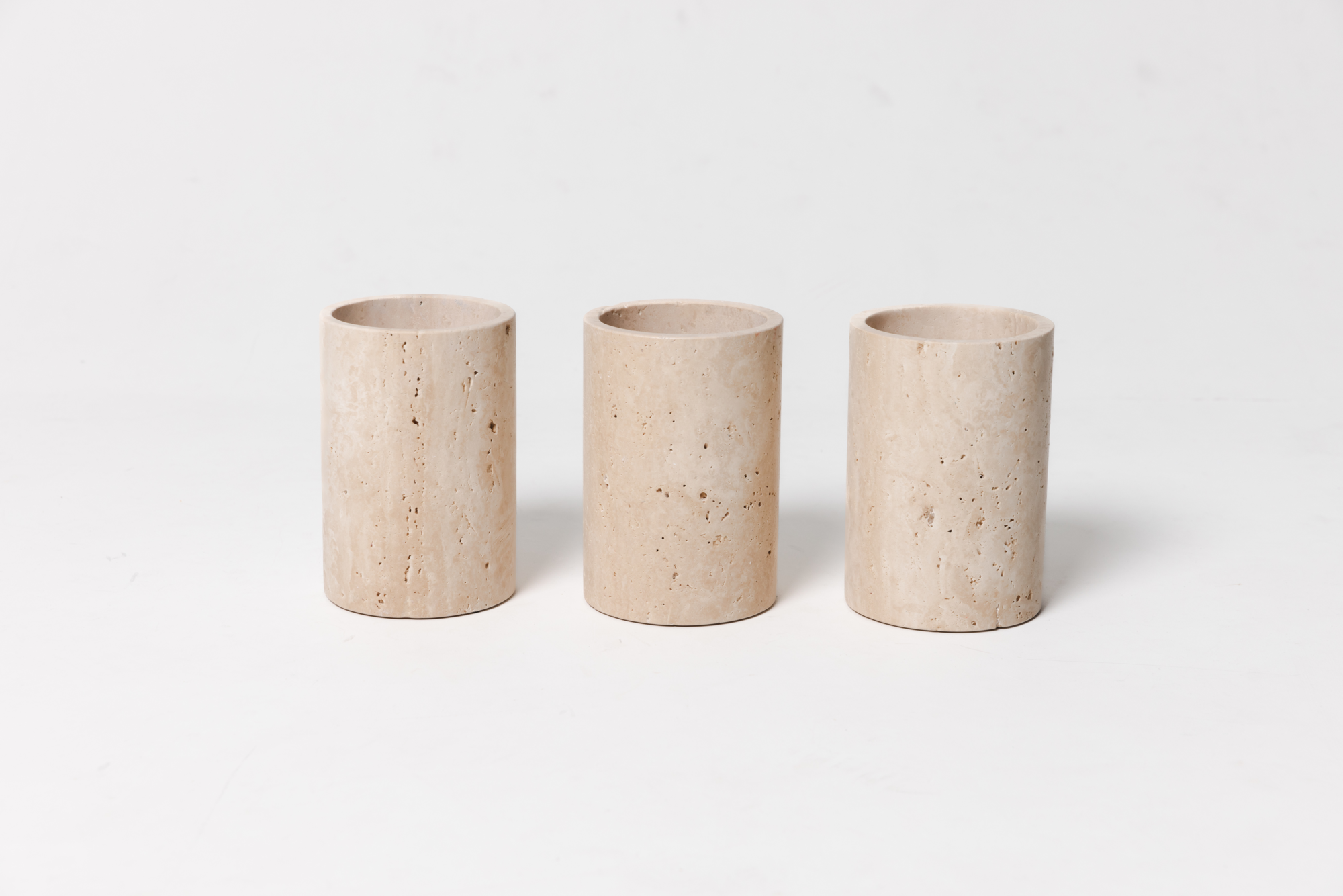 Travertine vaas/wijnkoeler
