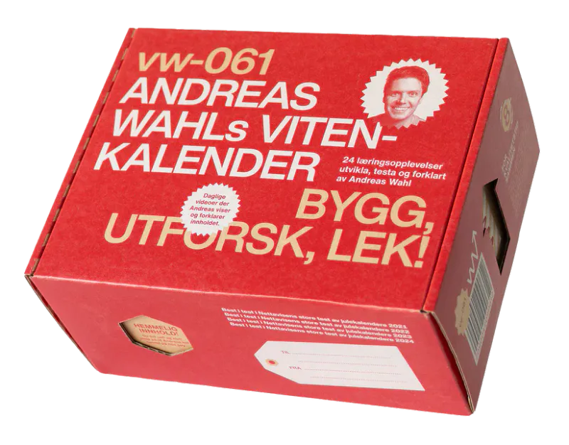 Vitenkalender 2025, Julekalender fra Andreas Wahl