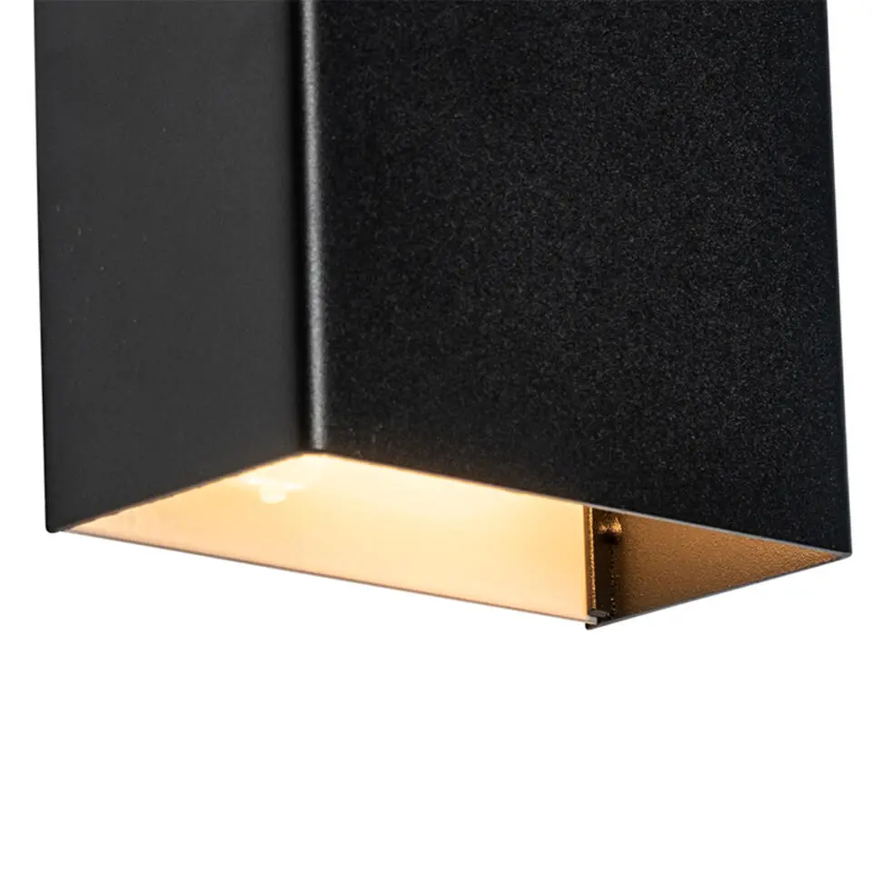 Qazqa wandlampen otan zwart g9