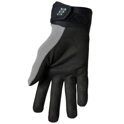 Gants cross Thor SPECTRUM GRAY BLACK MINT ENFANT - Gris