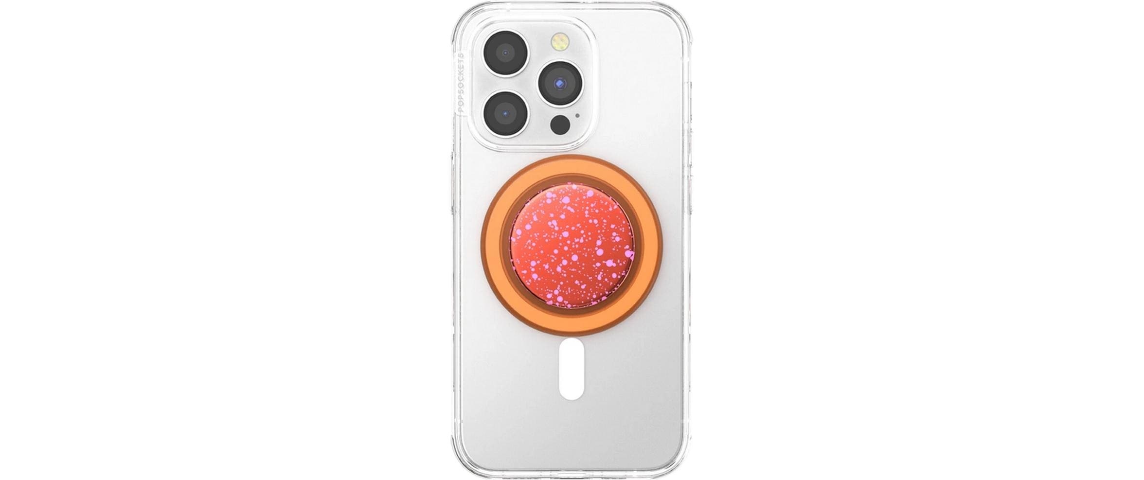 Popsockets Handy-Halterung »Aluminum Clay Speckle MagSafe« Universalhalterung