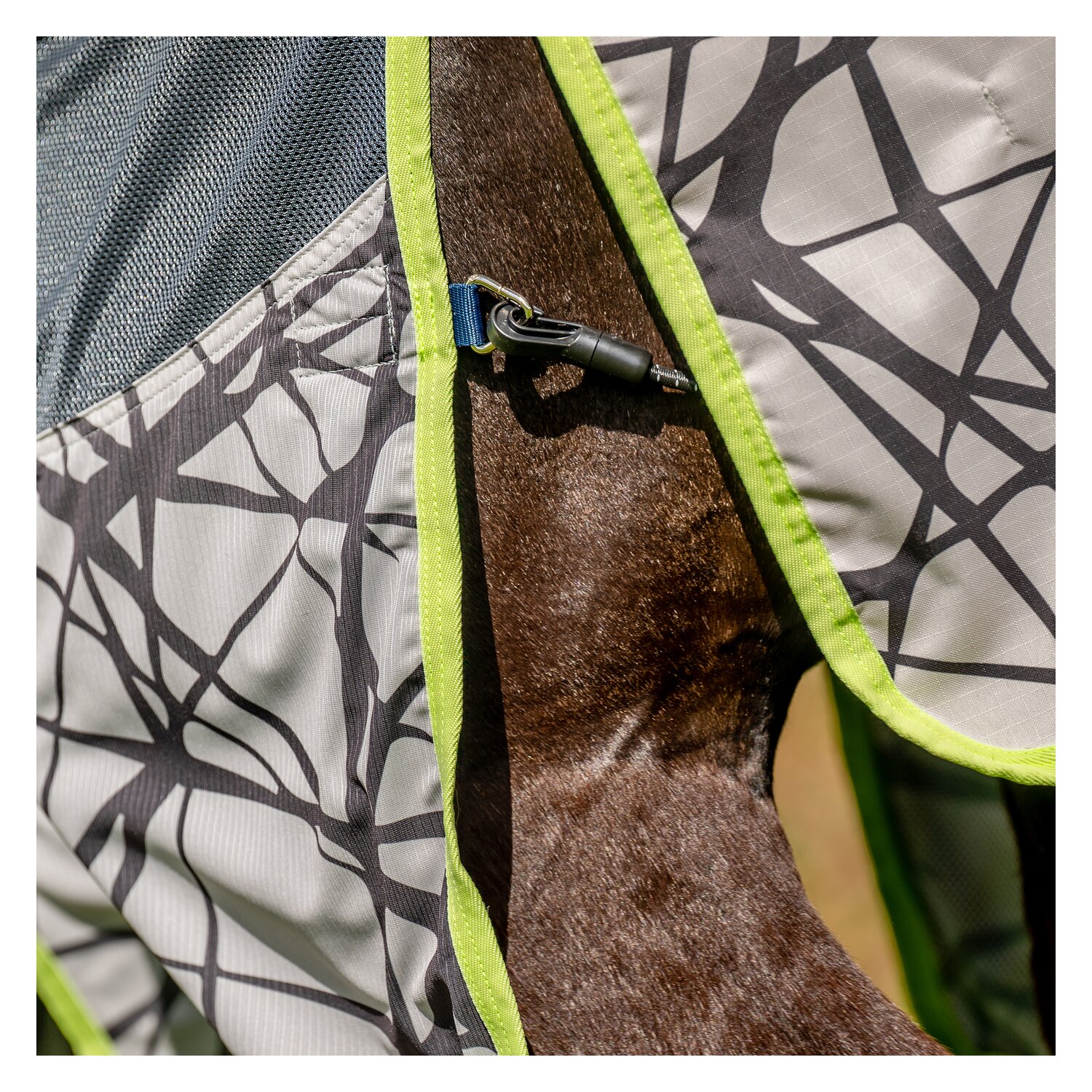 HORSEWARE AMIGO Weide- und Fliegendecke 3-in-1 Camofly - camoprint/lime