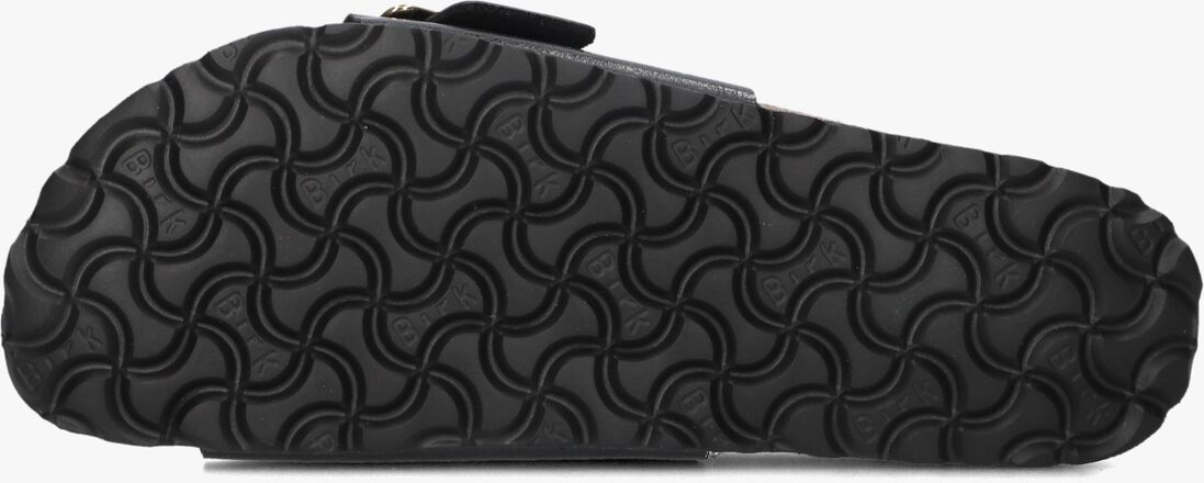 zwarte birkenstock slippers catalina cushion buckle