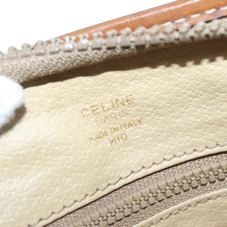 Celine Vintage Celine Clutch Brown