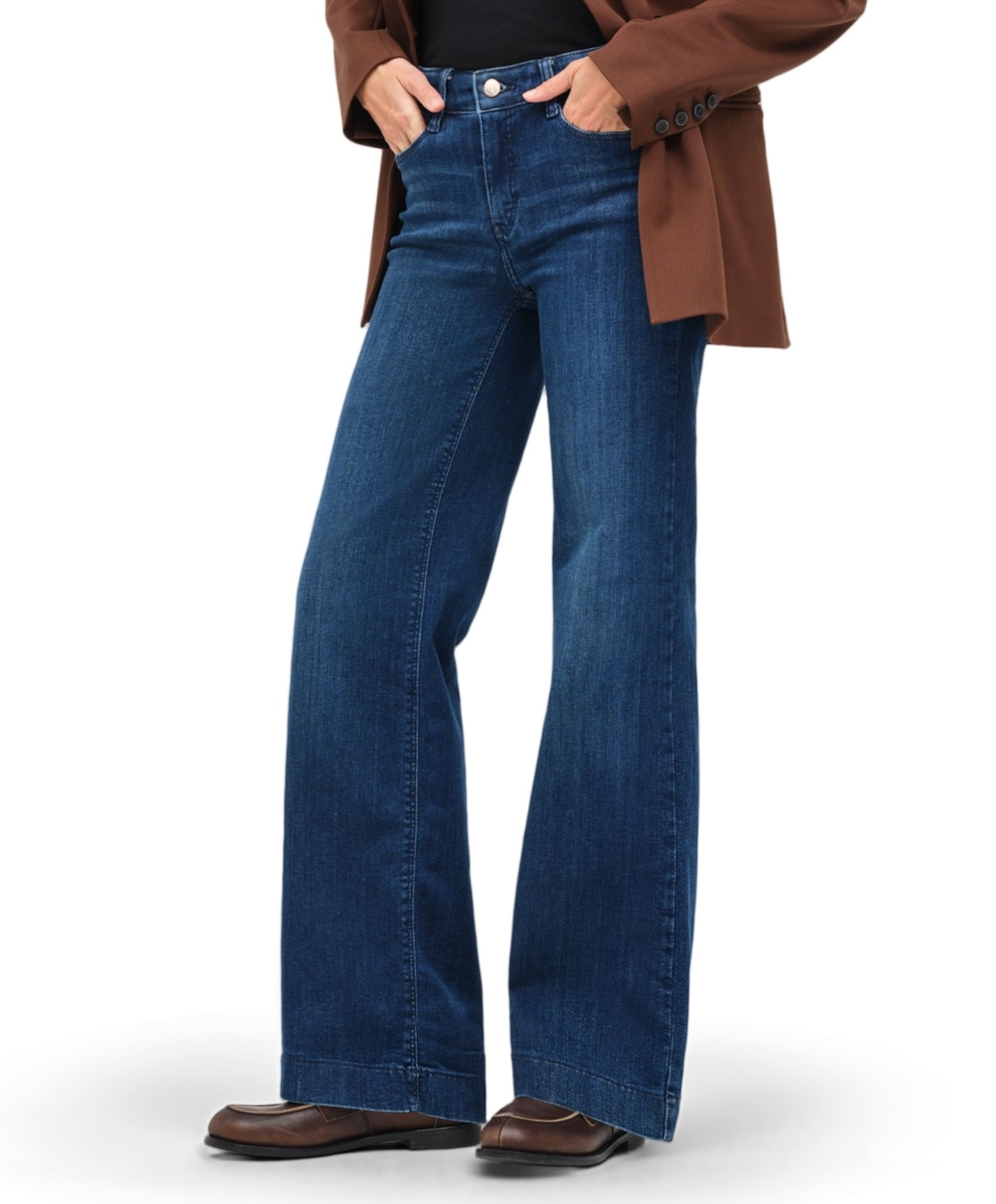 MAC DREAM WIDE dames jeans blauw