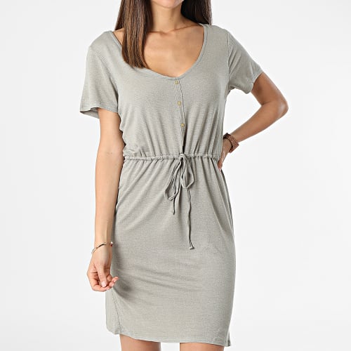 Robe Femme 02T222W Vert Kaki