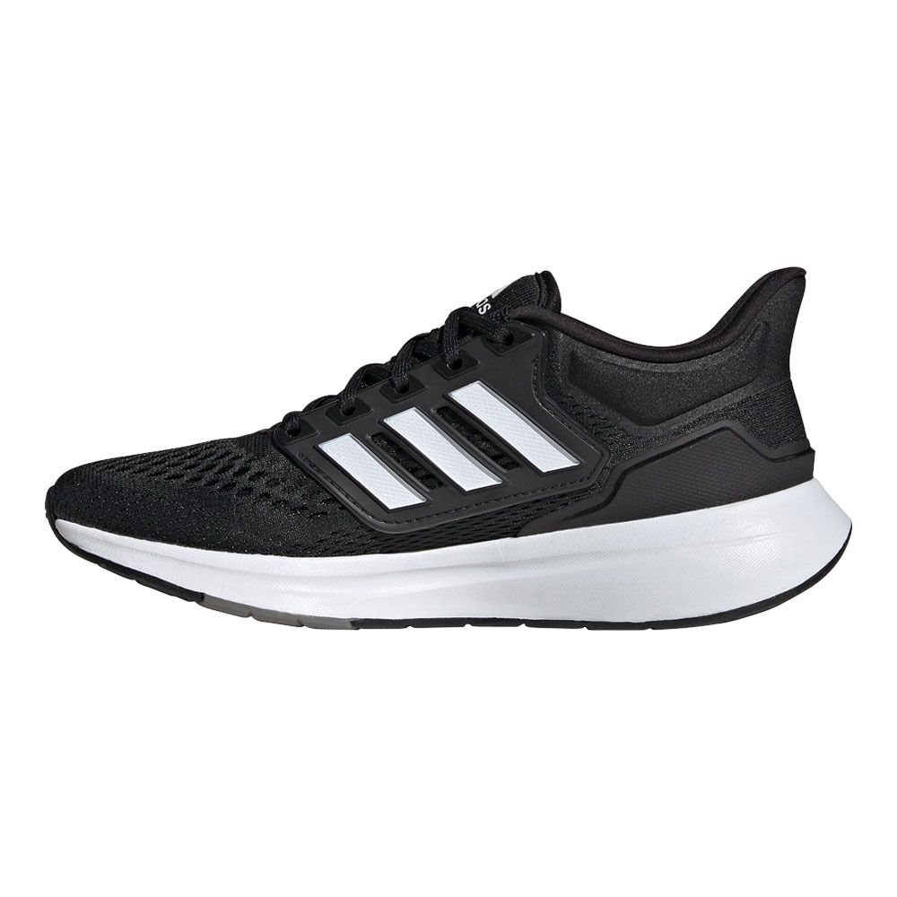 Adidas Performance EQ21 RUN - Chaussures running Femme cblack/ftwwht/grefou