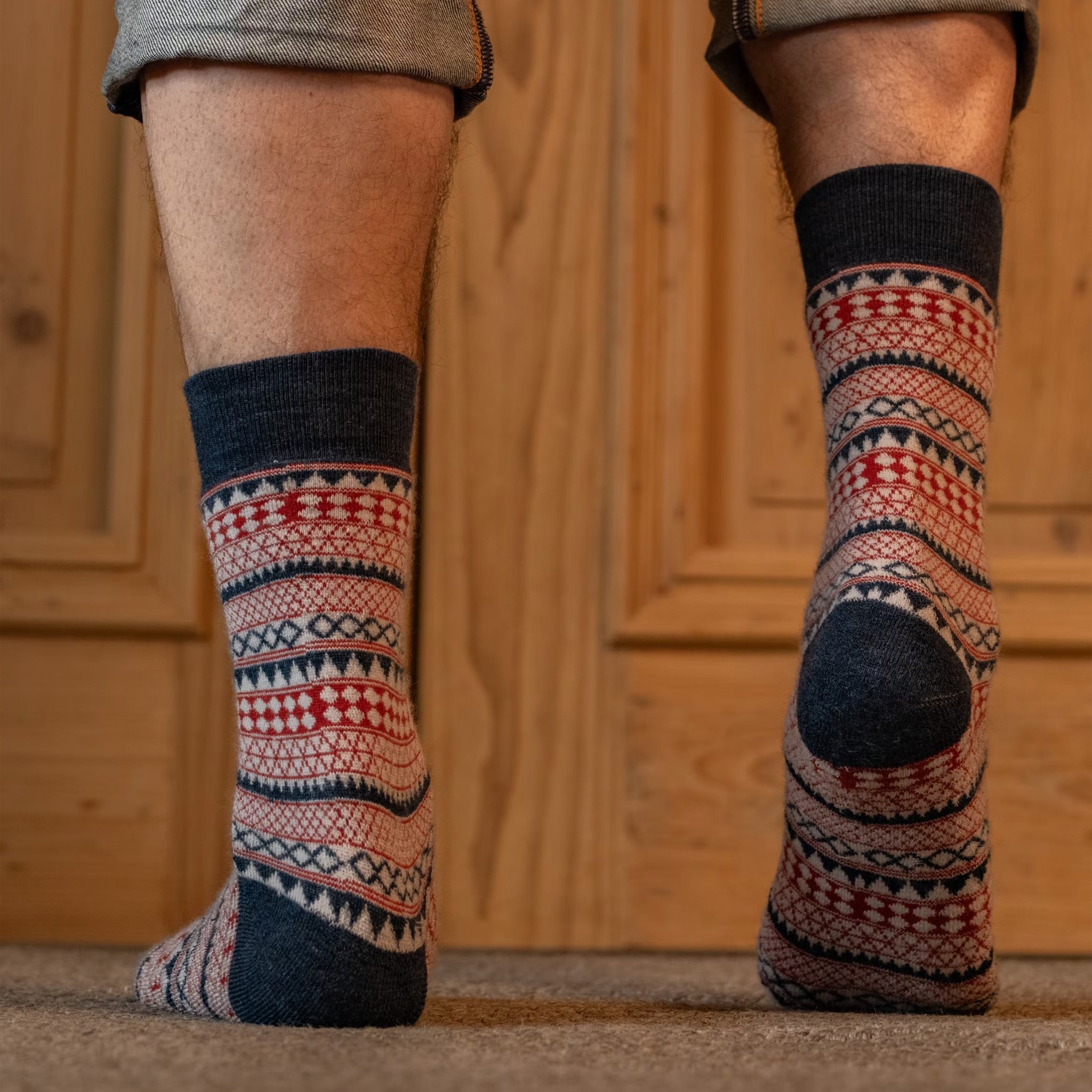 Frauen Socken Inga Wool Total Eclipse