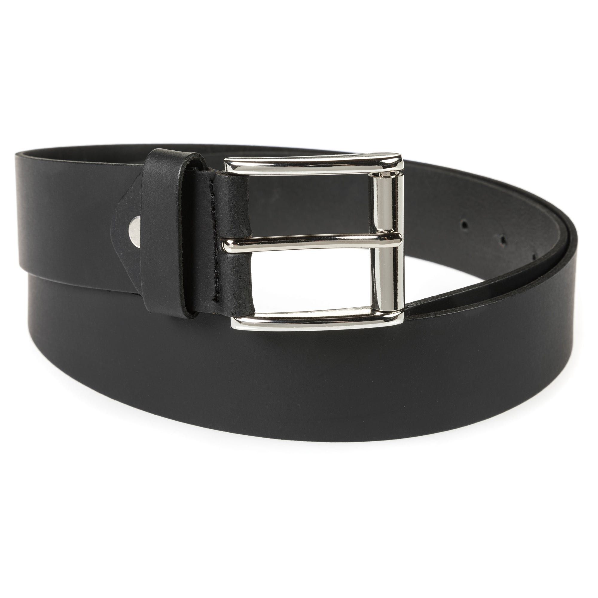 Ceinture en cuir noir