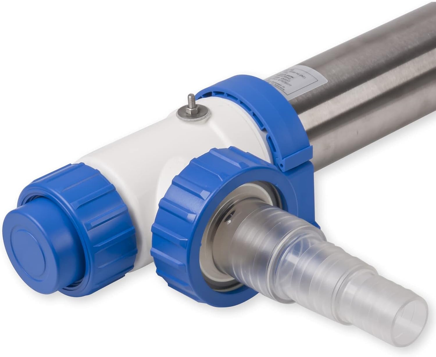 Wagner Pool UV-C Klärer 75 Watt mit Timer - UVC Desinfektion für klares Wasser bei Schwimmbecken bis zu 75.000 Liter