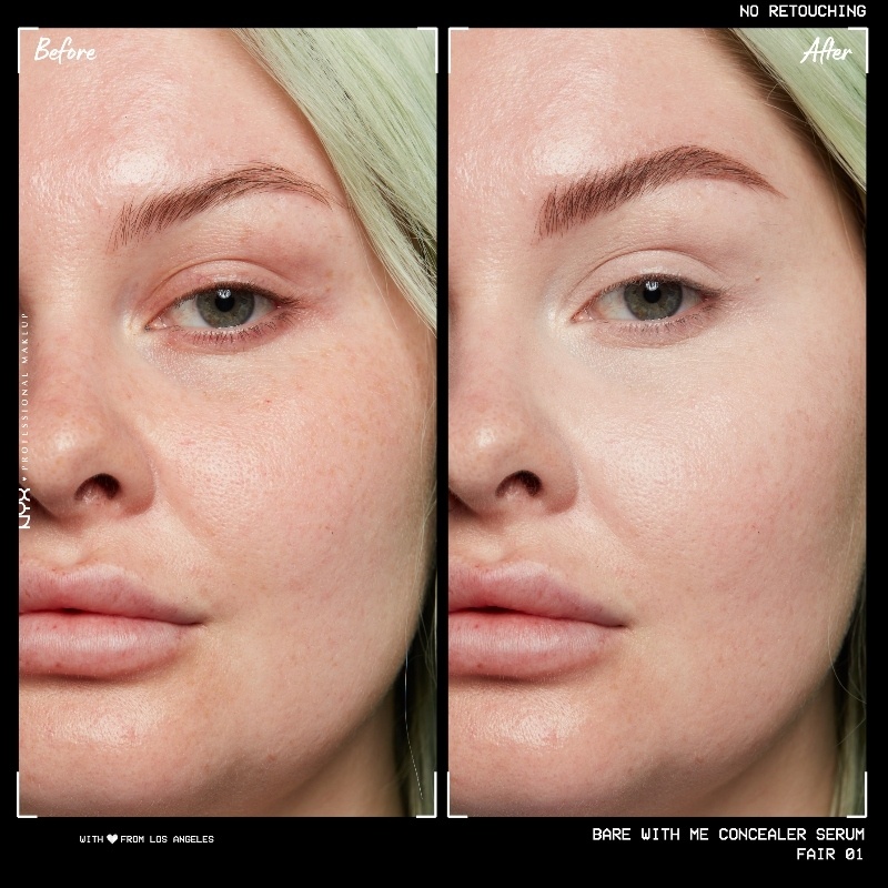NYX Prof. Makeup Bare With Me Concealer Serum 9,6 ml - Fair