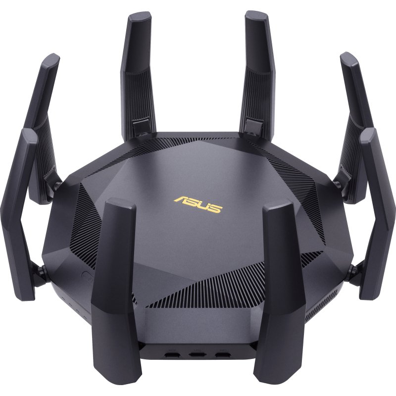 ASUS RT-AX89X AX6000 AiMesh routeur sans fil Ethernet Bi-bande (2,4 GHz / 5 GHz) Noir