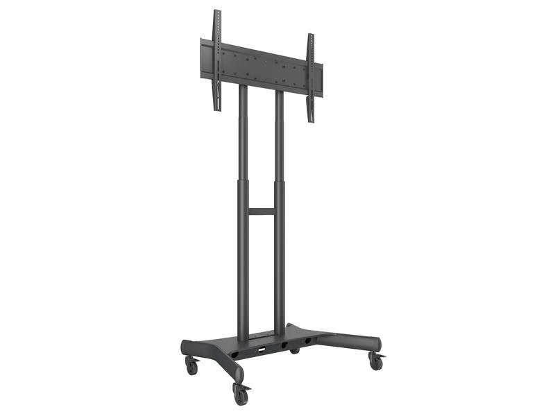 Multibrackets TV-Trolley Basic 180 Schwarz Mobiler TV-Ständer für Videokonferenzen