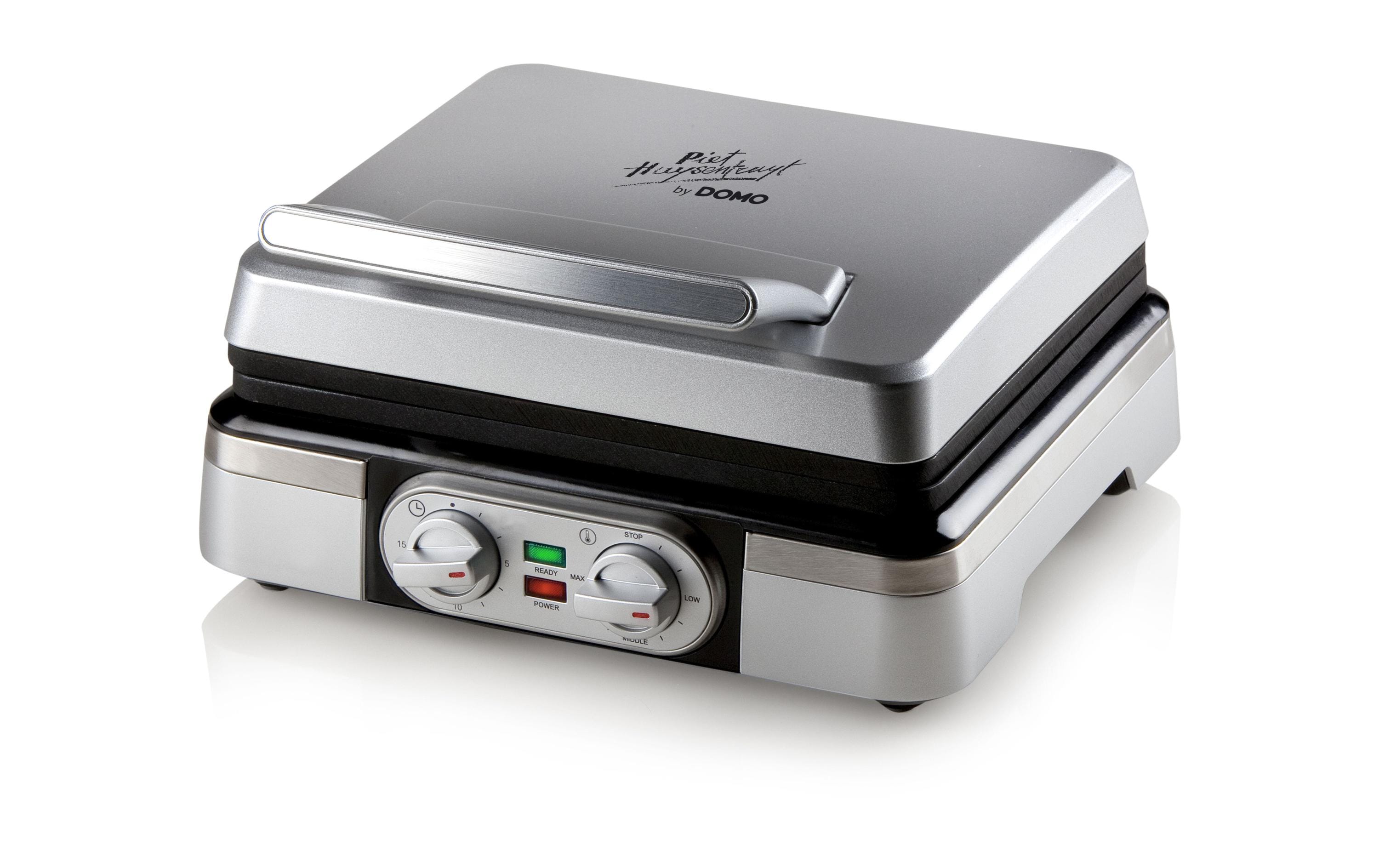 Waffeleisen DO9149WWaffeleisen mit elegantem Metallic-Design