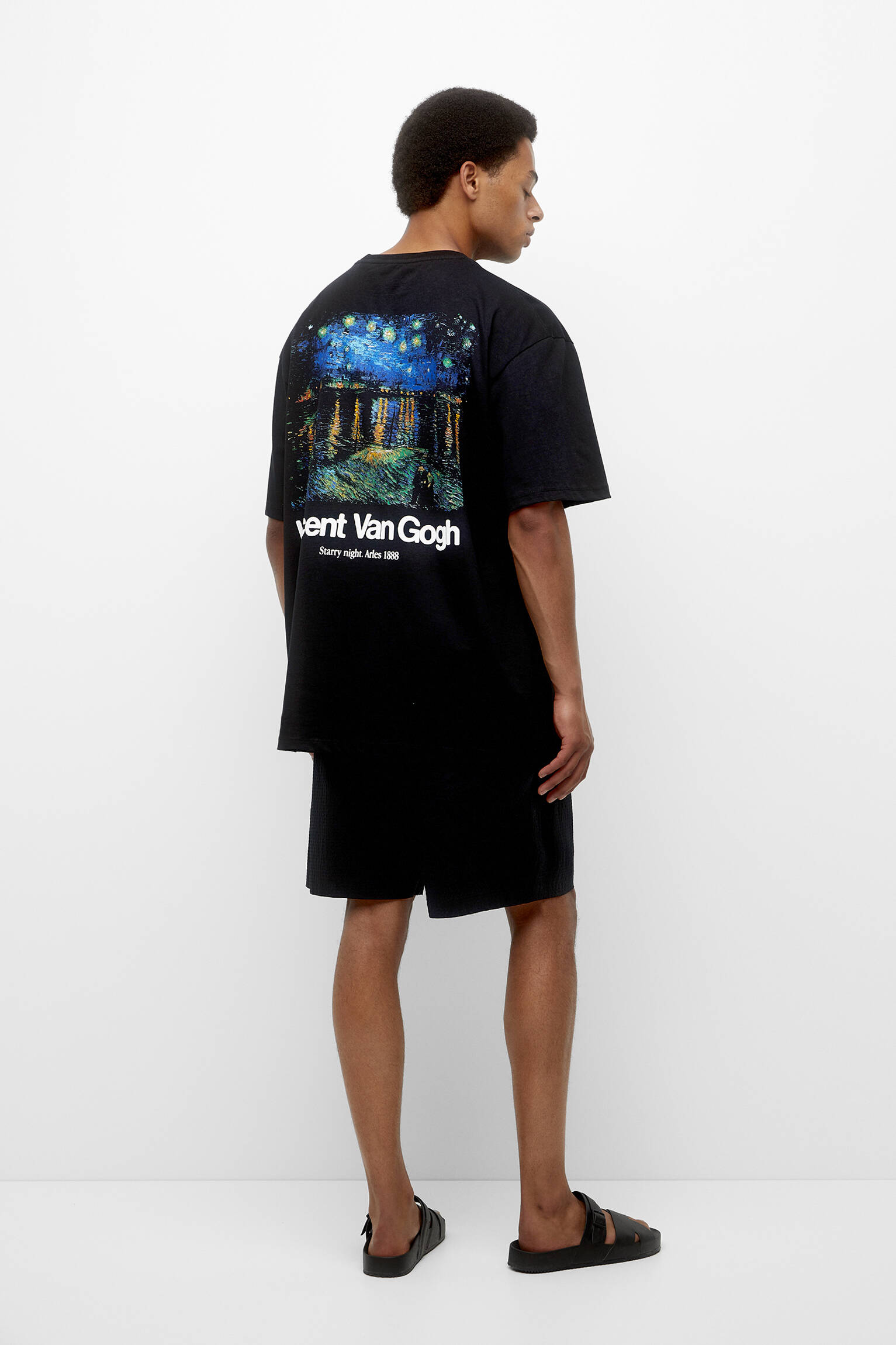 CAMISETA VINCENT VAN GOGH - PRETA