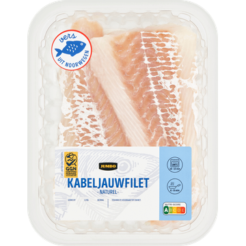 Jumbo Kabeljauwfilet Naturel ca. 260 g