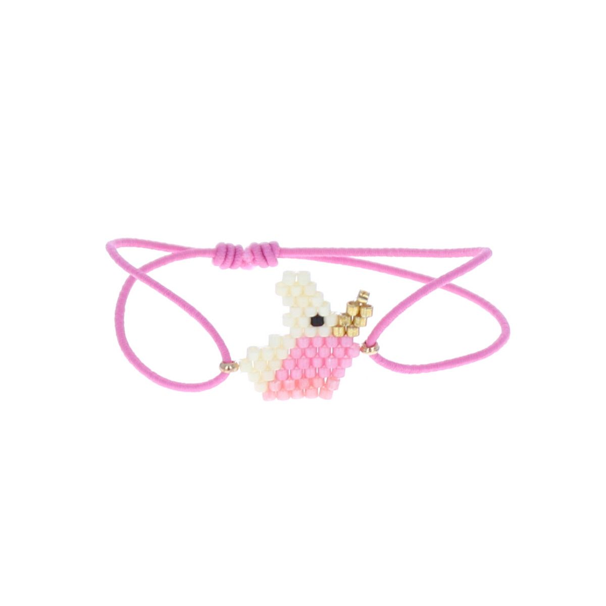 Bracelet enfant à perles licorne Roodoudou