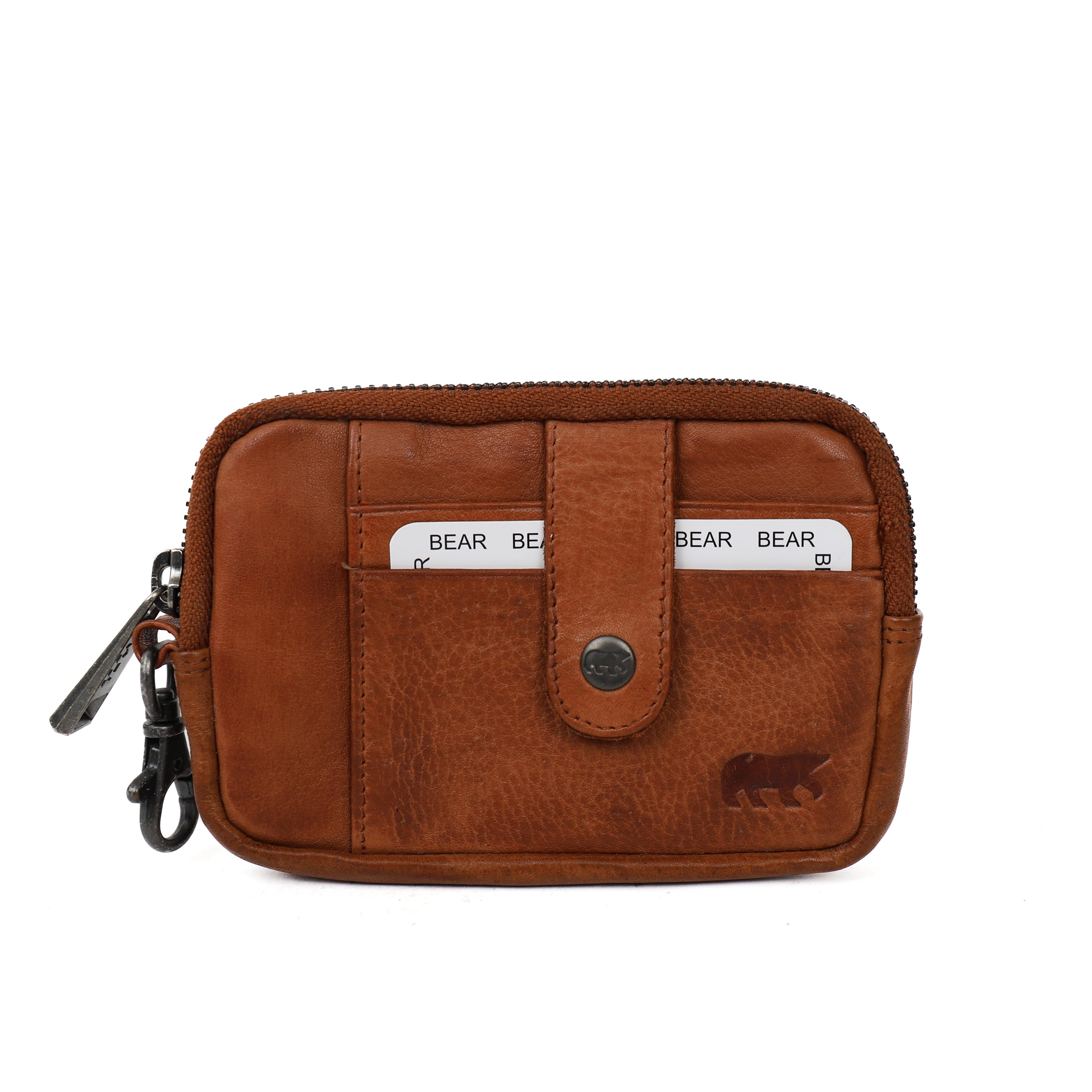 Sleuteletui 'Maise' cognac Cognac