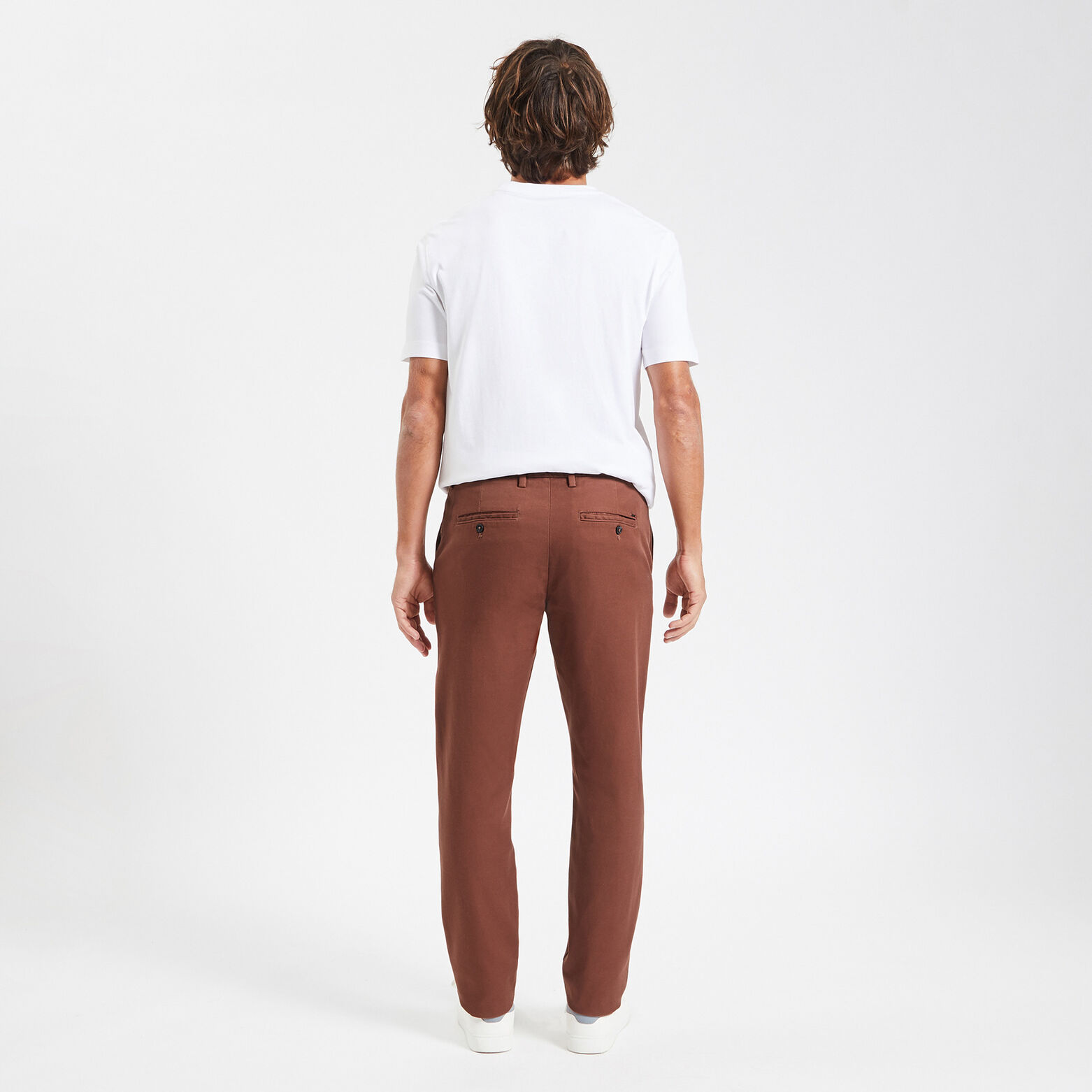 Pantalon chino slim urbain 'le parfait by JULES' Rouge