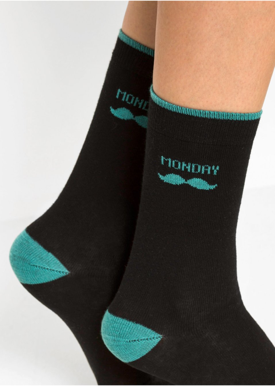 Lot de 7 paires de chaussettes jours de la semaine