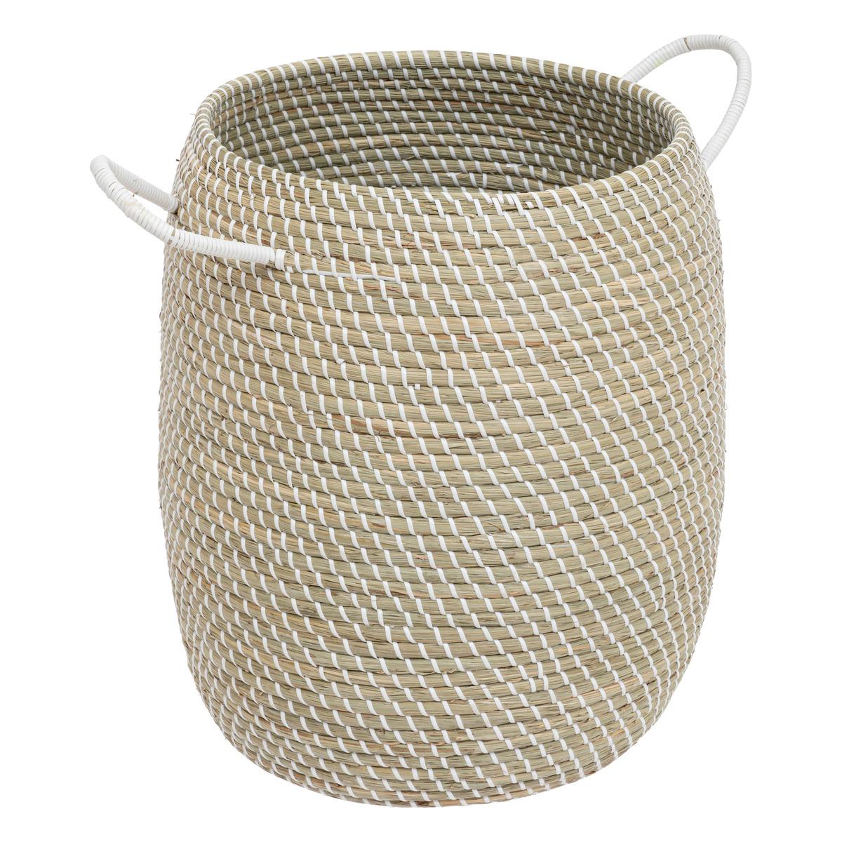 PANIER CORBEILLE SOLEYA PAILLE TAILLE S