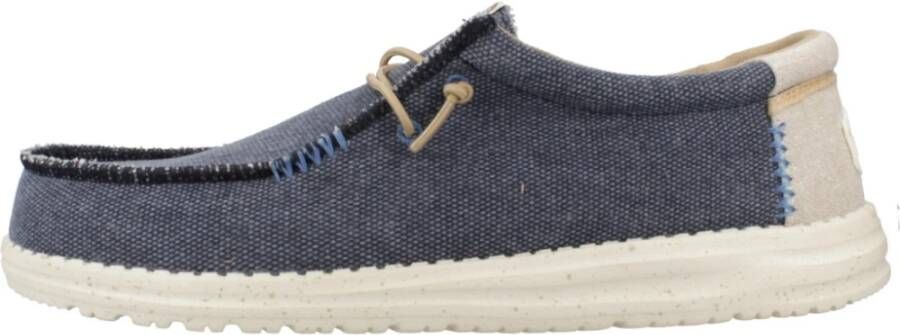 Hey Dude Comfortabele Reisloafers Blue Heren