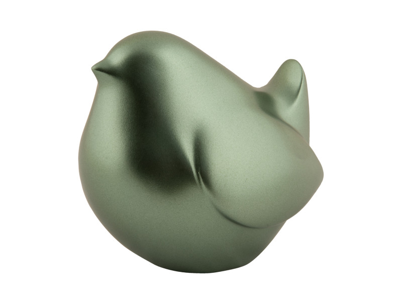 Statue Fat Bird PT4158DB Metallic dark blue