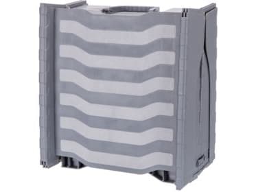 Trixie Ramp, 3-way foldable, plastic, 39 × 150 cm, grey