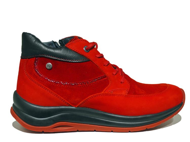 Wolky Scone 00976 Red combi