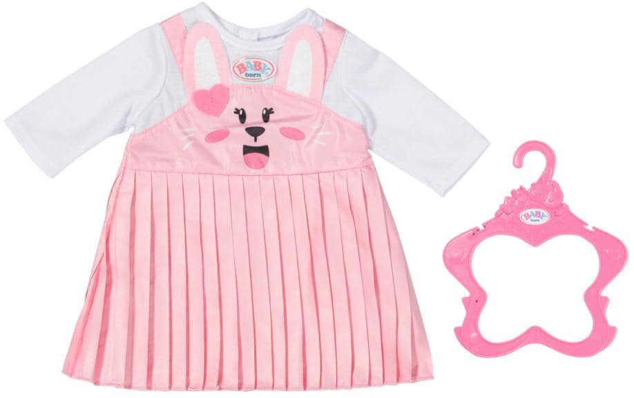 Puppenkleidung Häschenkleid 43 cmPuppenkleid mit Falten